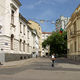 Скатертный переулок от Поварской улицы. 2004 год
